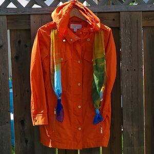 Michael Kors Lightweight Twill Anorak Jacket Women's size XS